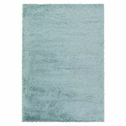 BAUHAUS Hochflorteppich Fluffy 3500 Blau, 340 X 240 Cm, 100% Polypropylen