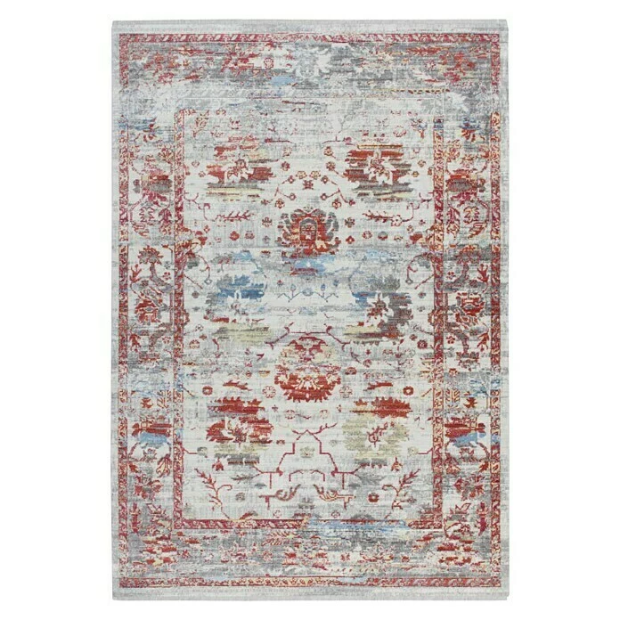 BAUHAUS Kayoom Kurzflorteppich Antigua II Bunt, 230 X 160 Cm, 100 % Polyester 1 BAUHAUS Kayoom Kurzflorteppich Antigua II Bunt, 230 X 160 Cm, 100 % Polyester