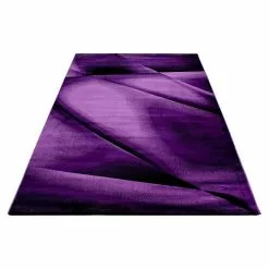 BAUHAUS Kurzflorteppich Miami 6590 Lila, 230 X 160 Cm, 100% Polypropylen