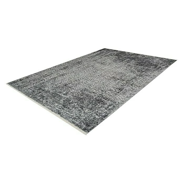 BAUHAUS Kayoom Kurzflorteppich Baroque Anthrazit, 150 X 80 Cm, 100 % Polyester 2 BAUHAUS Kayoom Kurzflorteppich Baroque Anthrazit, 150 X 80 Cm, 100 % Polyester – Bild 2