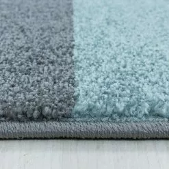 BAUHAUS Kurzflorteppich Ottawa 4205 Blau, 340 X 240 Cm, 100% Polypropylen -Angebote Fliesen Store 12 4883