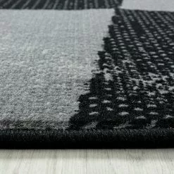 BAUHAUS Kurzflorteppich Base 2830 Schwarz, 150 X 80 Cm, 100% Polypropylen -Angebote Fliesen Store 12 4907