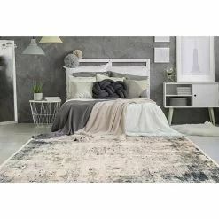 BAUHAUS Kayoom Kurzflorteppich Palace III Beige/Blau, 170 X 120 Cm, 100 % Polypropylen -Angebote Fliesen Store 12 4957