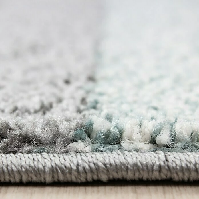 BAUHAUS Kurzflorteppich Lucca 1810 Blau, 150 X 80 Cm, 100% Polypropylen 2 BAUHAUS Kurzflorteppich Lucca 1810 Blau, 150 X 80 Cm, 100% Polypropylen – Bild 2