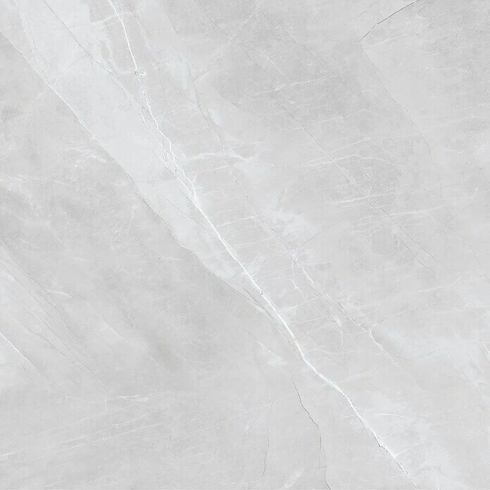BAUHAUS Feinsteinzeugfliese Aquila 120 X 120 Cm, Grau, Glänzend 2 BAUHAUS Feinsteinzeugfliese Aquila 120 X 120 Cm, Grau, Glänzend – Bild 2