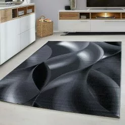 BAUHAUS Kurzflorteppich Plus 8008 Schwarz, 290 X 200 Cm, 100% Polypropylen -Angebote Fliesen Store 12 4973