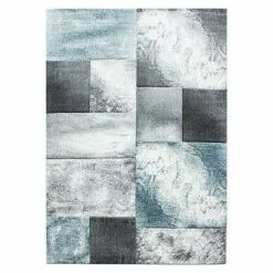 BAUHAUS Kurzflorteppich Hawaii 1710 Blau, 300 X 80 Cm, 100% Polypropylen