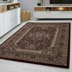 BAUHAUS Kurzflorteppich Marrakesh 0207 Rot, 170 X 120 Cm, 100% Polypropylen -Angebote Fliesen Store 12 5011