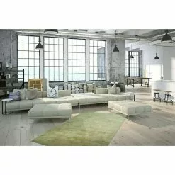 BAUHAUS Kayoom Kurzflorteppich Luxury Edelgrün, 150 X 80 Cm, 100 % Viskose -Angebote Fliesen Store 12 5014