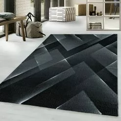 BAUHAUS Kurzflorteppich Costa 3522 Schwarz, 340 X 240 Cm, 100% Polypropylen -Angebote Fliesen Store 12 5032