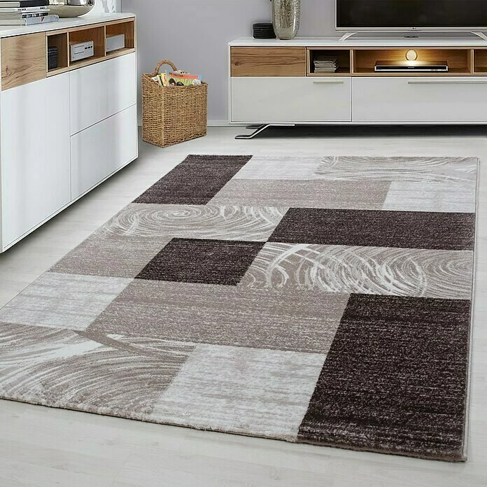 BAUHAUS Kurzflorteppich Parma 9220 Braun, 170 X 120 Cm, 100% Polypropylen 5 BAUHAUS Kurzflorteppich Parma 9220 Braun, 170 X 120 Cm, 100% Polypropylen – Bild 5
