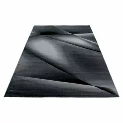 BAUHAUS Kurzflorteppich Miami 6590 Schwarz, 290 X 200 Cm, 100% Polypropylen