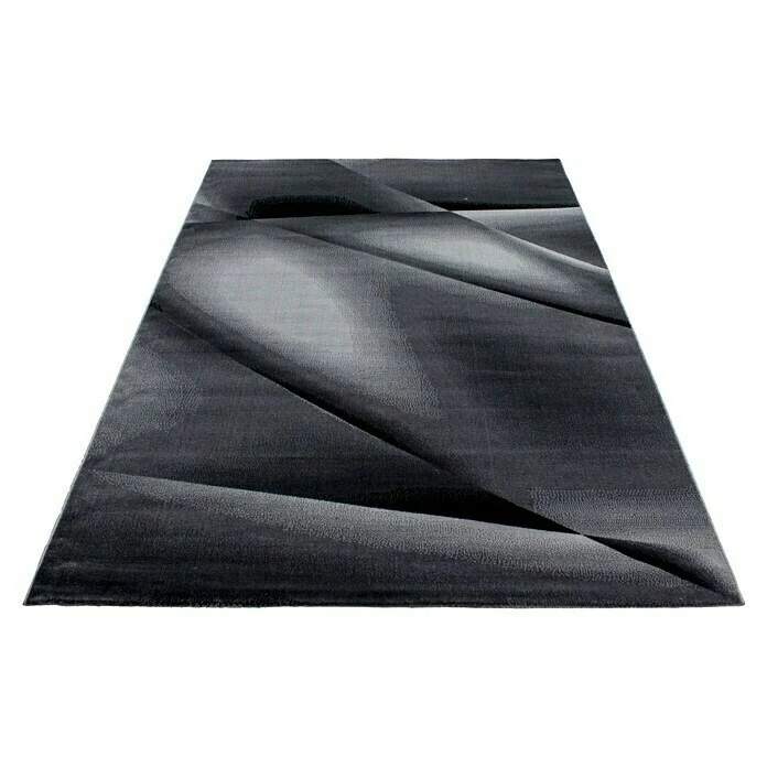 BAUHAUS Kurzflorteppich Miami 6590 Schwarz, 290 X 200 Cm, 100% Polypropylen 1 BAUHAUS Kurzflorteppich Miami 6590 Schwarz, 290 X 200 Cm, 100% Polypropylen