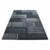 BAUHAUS Kurzflorteppich Plus 8007 Schwarz, 150 X 80 Cm, 100% Polypropylen