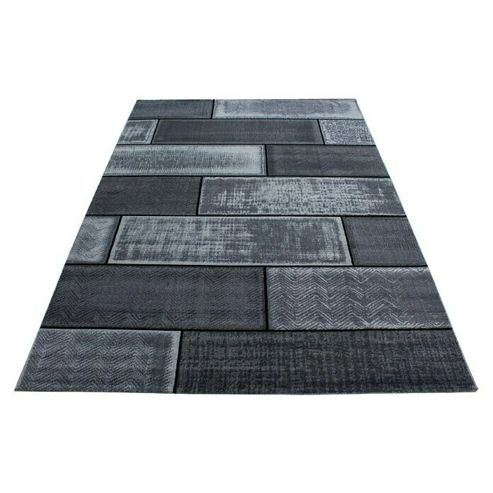 BAUHAUS Kurzflorteppich Plus 8007 Schwarz, 150 X 80 Cm, 100% Polypropylen 1 BAUHAUS Kurzflorteppich Plus 8007 Schwarz, 150 X 80 Cm, 100% Polypropylen