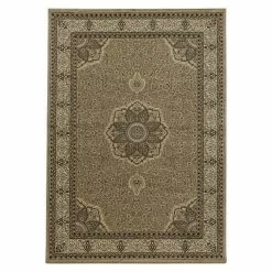 BAUHAUS Kurzflorteppich Kashmir 2601 Beige, 230 X 160 Cm, 100% Polypropylen
