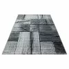 BAUHAUS Kurzflorteppich Parma 9260 Schwarz, 290 X 200 Cm, 100% Polypropylen