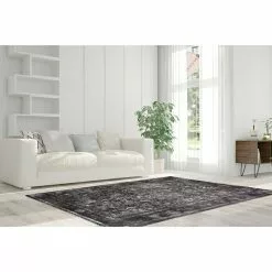 BAUHAUS Kayoom Kurzflorteppich Vintage Grau/Elfenbein, 200 X 140 Cm, 100 % Polyacryl -Angebote Fliesen Store 12 5191