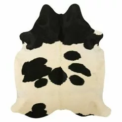 BAUHAUS Esbeco Deko-Kuhfell Schwarz/Weiß, 100 % Echtfell, Fläche Ca.: 3 M² - 4 M² -Angebote Fliesen Store 12 5234