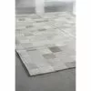 BAUHAUS Esbeco Deko-Kuhfell Patchwork Grau, 180 X 120 Cm, 100 % Echtfell