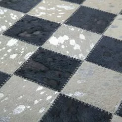 BAUHAUS Kayoom Echtlederteppich Rocket Anthrazit/Silber, 290 X 200 Cm, 100 % Leder 6 BAUHAUS Kayoom Echtlederteppich Rocket Anthrazit/Silber, 290 X 200 Cm, 100 % Leder -Angebote Fliesen Store 12 5302