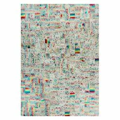 BAUHAUS Kayoom Echtlederteppich Rocket Multi, 150 X 80 Cm, 100 % Leder