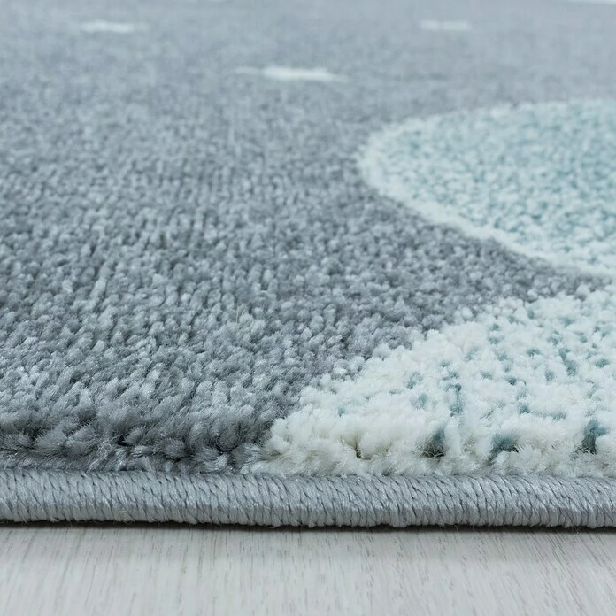 BAUHAUS Kurzflorteppich Funny 2101 Blau, 230 X 160 Cm, 100% Polypropylen 3 BAUHAUS Kurzflorteppich Funny 2101 Blau, 230 X 160 Cm, 100% Polypropylen – Bild 3