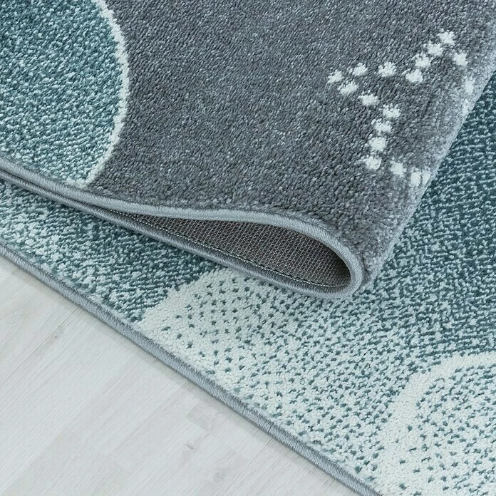 BAUHAUS Kurzflorteppich Funny 2101 Blau, 230 X 160 Cm, 100% Polypropylen 5 BAUHAUS Kurzflorteppich Funny 2101 Blau, 230 X 160 Cm, 100% Polypropylen – Bild 5