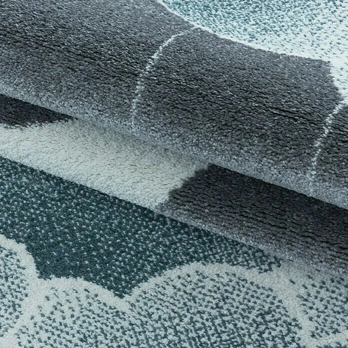 BAUHAUS Kurzflorteppich Funny 2101 Blau, 230 X 160 Cm, 100% Polypropylen 6 BAUHAUS Kurzflorteppich Funny 2101 Blau, 230 X 160 Cm, 100% Polypropylen – Bild 6