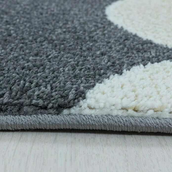 BAUHAUS Kurzflorteppich Funny 2101 Gelb, Durchmesser: 160 Cm, 100% Polypropylen 2 BAUHAUS Kurzflorteppich Funny 2101 Gelb, Durchmesser: 160 Cm, 100% Polypropylen – Bild 2