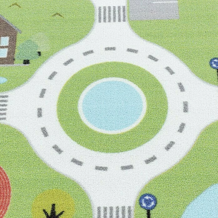 BAUHAUS Kurzflorteppich Play 2902 Grün, 200 X 140 Cm, 100% Polyamide 4 BAUHAUS Kurzflorteppich Play 2902 Grün, 200 X 140 Cm, 100% Polyamide – Bild 4