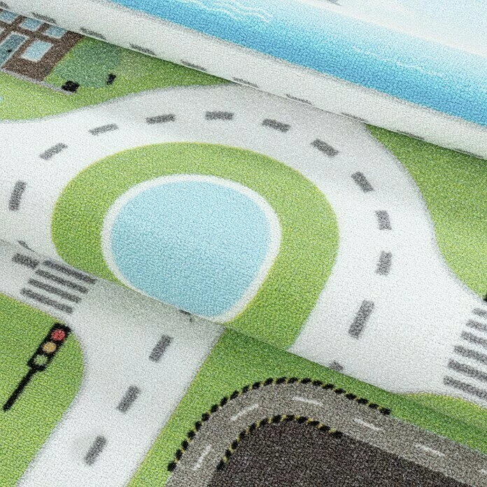 BAUHAUS Kurzflorteppich Play 2902 Grün, 200 X 140 Cm, 100% Polyamide 6 BAUHAUS Kurzflorteppich Play 2902 Grün, 200 X 140 Cm, 100% Polyamide – Bild 6