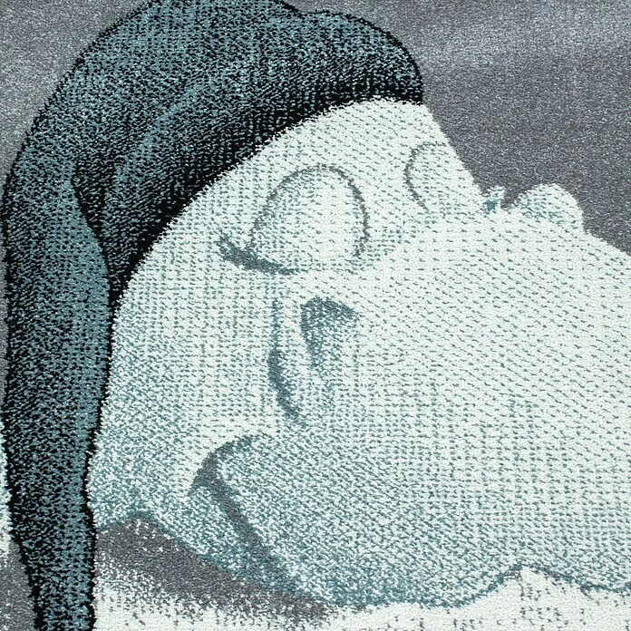 BAUHAUS Kurzflorteppich Bambi 0840 Blau, 230 X 160 Cm, 100% Polypropylen 3 BAUHAUS Kurzflorteppich Bambi 0840 Blau, 230 X 160 Cm, 100% Polypropylen – Bild 3