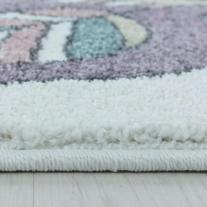 BAUHAUS Kurzflorteppich Funny 2104 Gelb, Durchmesser: 160 Cm, 100% Polypropylen 2 BAUHAUS Kurzflorteppich Funny 2104 Gelb, Durchmesser: 160 Cm, 100% Polypropylen – Bild 2