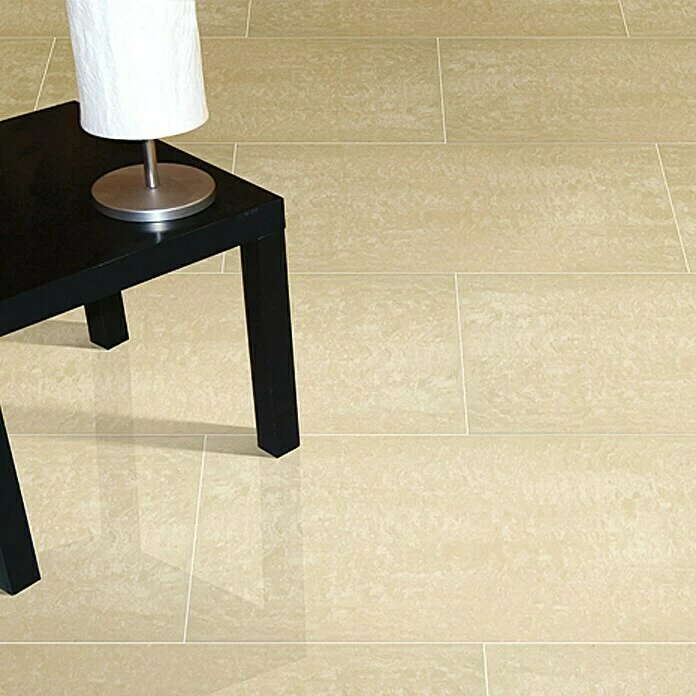 BAUHAUS Palazzo Feinsteinzeugfliese Sand 30 X 60 Cm, Beige, Glänzend 2 BAUHAUS Palazzo Feinsteinzeugfliese Sand 30 X 60 Cm, Beige, Glänzend – Bild 2