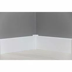 BAUHAUS Sockelleiste 2,44 M X 1,6 Cm X 6 Cm, Gefast, Weiß Lackiert -Angebote Fliesen Store 12 5487