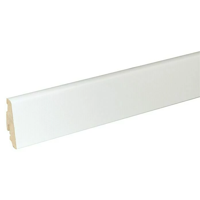 BAUHAUS Sockelleiste FU60L Uni Weiß 2,4 M X 19 Mm X 58 Mm, Gerade 1 BAUHAUS Sockelleiste FU60L Uni Weiß 2,4 M X 19 Mm X 58 Mm, Gerade