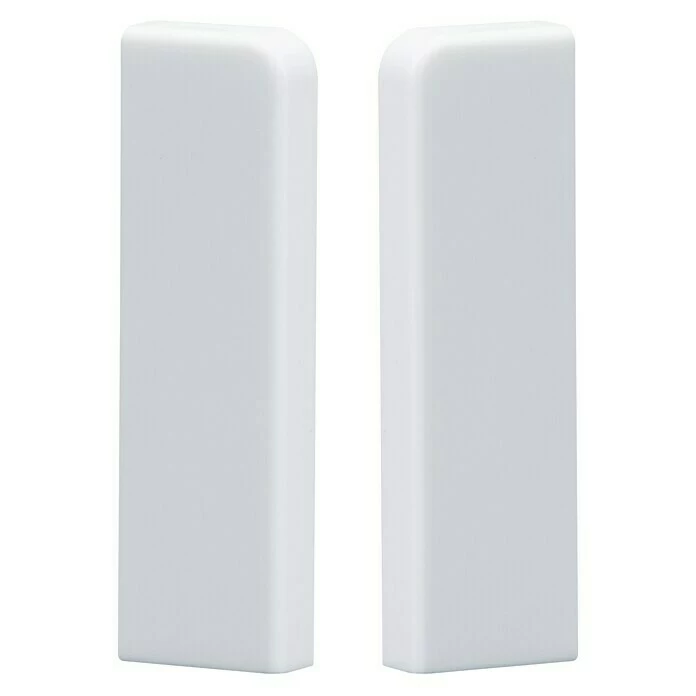 BAUHAUS Endkappe Modern 58 Weiß, 2 Stk. 1 BAUHAUS Endkappe Modern 58 Weiß, 2 Stk.