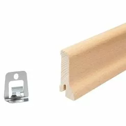 BAUHAUS Sockelleiste Buche Gedämpft 2,4 M X 2,1 Cm X 6 Cm -Angebote Fliesen Store 12 5524