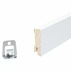 BAUHAUS Sockelleiste Weiß, 2,4 M X 1,6 Cm X 5,8 Cm, Gerade, Kiefer 10 BAUHAUS Sockelleiste Weiß, 2,4 M X 1,6 Cm X 5,8 Cm, Gerade, Kiefer -Angebote Fliesen Store 12 5576