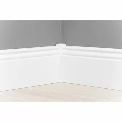 BAUHAUS Sockelleiste 2,44 M X 1,8 Cm X 11,5 Cm, Profiliert, Grundiert -Angebote Fliesen Store 12 5590