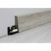 BAUHAUS LOGOCLIC Aquaprotect Sockelleiste K58 Moonlight Oak 2,6 M X 18 Mm X 58 Mm, Gerade