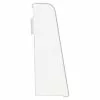 BAUHAUS LOGOCLIC Endkappe K58 Weiß, 4 Stk., Geeignet Für: Sockelleiste K58 C