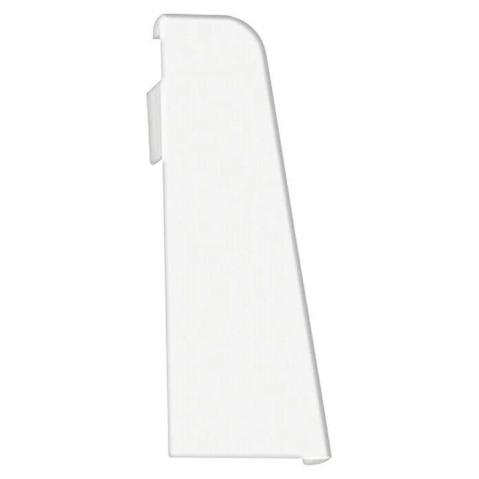 BAUHAUS LOGOCLIC Endkappe K58 Weiß, 4 Stk., Geeignet Für: Sockelleiste K58 C 1 BAUHAUS LOGOCLIC Endkappe K58 Weiß, 4 Stk., Geeignet Für: Sockelleiste K58 C