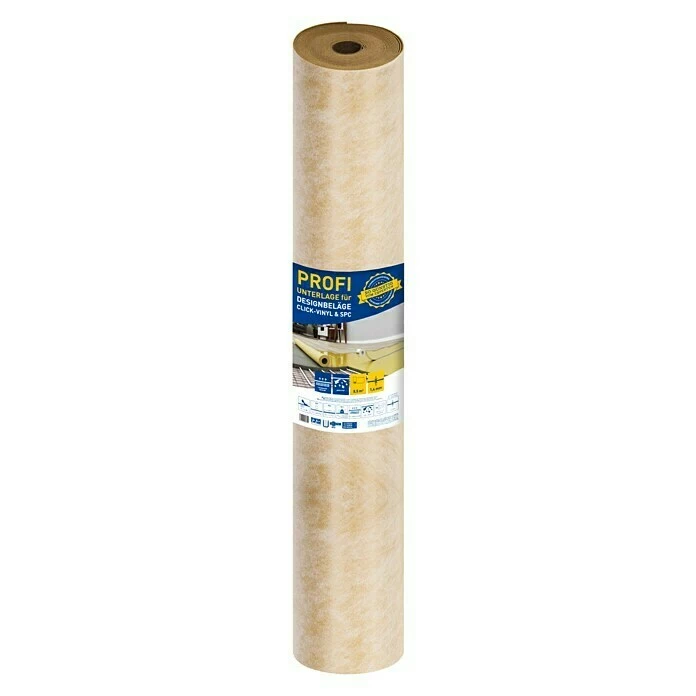 BAUHAUS Dämmunterlage Profi Click-Vinyl & SPC 8,5 M², Stärke: 1,4 Mm 1 BAUHAUS Dämmunterlage Profi Click-Vinyl & SPC 8,5 M², Stärke: 1,4 Mm