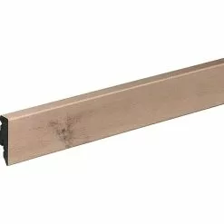 BAUHAUS Profiles And More Sockelleiste KU51L Western Eiche 2,4 M X 15 Mm X 50 Mm, Gerade