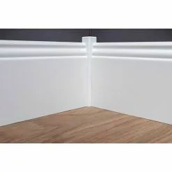 BAUHAUS Sockelleiste Weiß, 2,4 M X 16 Mm X 115 Mm, Profiliert -Angebote Fliesen Store 12 5720