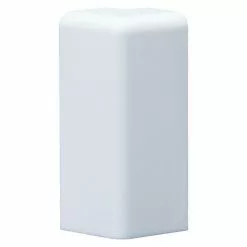 BAUHAUS Außenecke Modern 58 Weiß, 2 Stk.