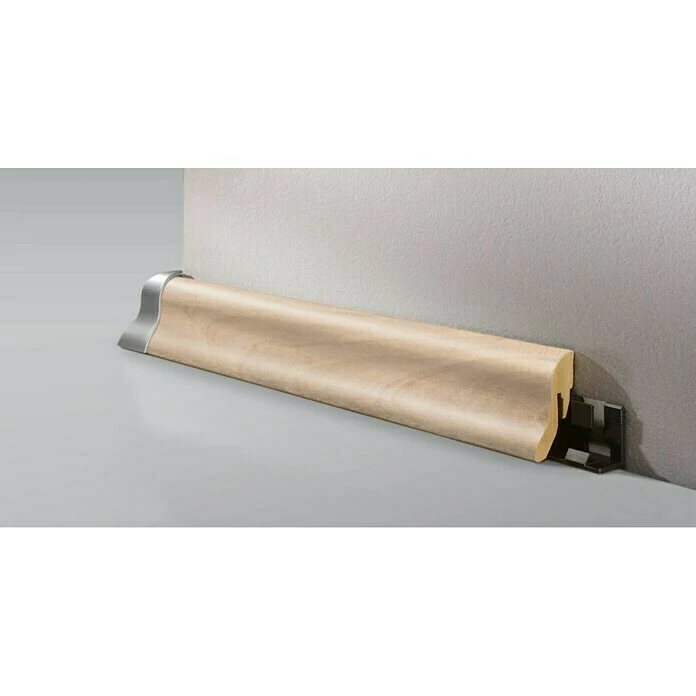 BAUHAUS LOGOCLIC Sockelleiste K40 Everlasting Oak 2,6 M X 22 Mm X 40 Mm, Geschwungen 1 BAUHAUS LOGOCLIC Sockelleiste K40 Everlasting Oak 2,6 M X 22 Mm X 40 Mm, Geschwungen