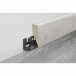 BAUHAUS LOGOCLIC Sockelleiste Honeymoon 2,6 M X 18 Mm X 50 Mm, Gerade